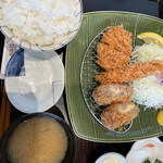 とんかつ 和幸  イオン高崎店 - ランチセット　ききょう