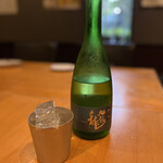 炙家風土 - 黒龍の九頭龍。ロックで頂く日本酒！