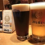 Kappou Izakaya Asadore Ichiban Tetsu - マルエフと黒マルエフ　あなたはどっち派？