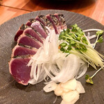 魚市場 小松 - カツオ塩たたき