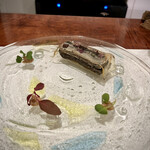 WINE CASA GRECO - 宮城産秋刀魚と茄子のミルフィーユ