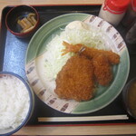 かつ丼のかつさと - 海鮮フライ定食