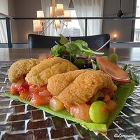 DADA - 生海胆と宮古サーモンと夏野菜のタルタル