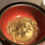 プレゼンテ スギ - メニュー無し③（スッポンとウシガエルのラビオリ）