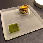 プレゼンテ スギ - メニュー無し（アオリイカと向日葵ペーストマリネ）