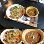 スプーンソング - 【2022年8月20日(土)】チキンコランブ(カレー)とチキンビリヤニプレート