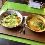 スプーンソング - 【2022年8月25日(木)】マダイのマラバール(カレー)とタコプラオプレート