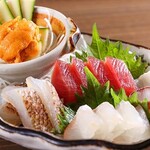 Waraku - 旬を盛り込む鮮魚5種