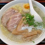 Ramen No Hourensou - 塩ラーメン680円+麺大盛り150円