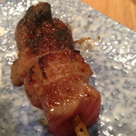 ど根性ホルモン - 和牛しんたま串