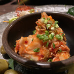 炭火居酒屋 炎 - 漬け物5点盛り