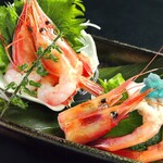 Sweet shrimp making