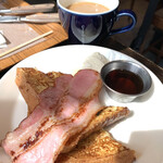 ザ・シティ・ベーカリー - 5月に訪問した際のモーニングメニュー　フレンチトースト