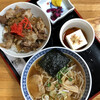 江戸清 - ラーメンとイベリコ丼セット1000円