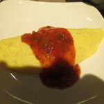 ホテル&スパ センチュリーマリーナ 函館 - オムレツ・サルサソースがけ