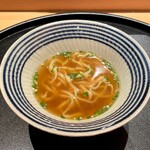 鮨 小野 - ハタの骨出汁ラーメン