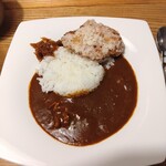 蒲田鳥久 - 唐揚げ単品とカレー