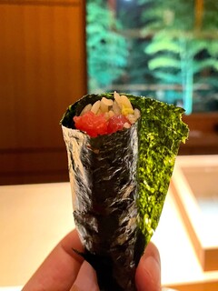 Sushi Ono - 鉄火 手巻き