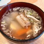 小判寿司 - あら汁