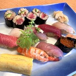 小判寿司 - お昼のおまかせ握り