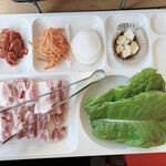 韓国食堂 サムギョプサル - ランチ　サムギョプサルセット