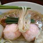 麺や金時 - 細麺