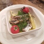 イルピアット - イワシのオイルサーディン オーブン焼き