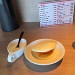 旬菜中華屋 龍房 - セットエビチリまん＋タピオカミルク350円