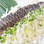 Grilled mackerel