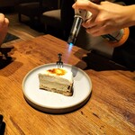 CheeseTable - キャラメルのブリュレチーズケーキ