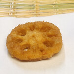 天ぷら はせ川 - レンコン