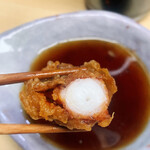 天ぷら はせ川 - タコの天ぷらも初めて