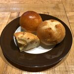 カフェ グラン ヴェール - 日替わり３種のパン