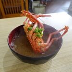 江戸前鶴鮨 - 付属の味噌汁