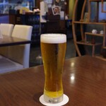 上海ヌードル 珊 - 生ビール
