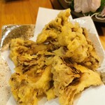 蕎麦と日本酒 八福寿家 - 舞茸の天ぷら