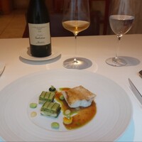 フランス料理 壺中天 - 甘鯛にシュナンブラン。これはベストチョイス。魚の旨味を引き立てていました。