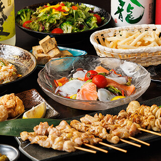 A large collection of courses perfect for various banquets ♪ Don't miss the great value all-you-can-eat option.