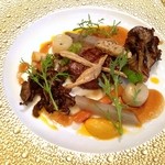 ガストロノミー ジョエル・ロブション - 特選牛フィレ肉と旬の野菜