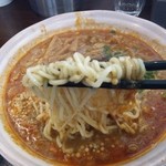 ちゅんり - 坦々麺の麺