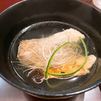 中洲 松 - 山口の甘鯛と北海道の松茸