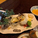 福松荘 - サザエのつぼ焼き～絶品！