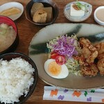 大塚茶房 - 日替わりランチ（チキンから揚げ定食）1,000円