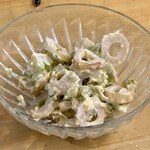 いわむら - ゴーヤとちくわのサラダ