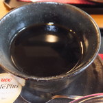 甘味処 こまめ - クリームあんみつ　６５０円のホットコーヒー　【　２０１３年４月　】