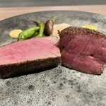 神戸牛炉釜炭焼ステーキ IDEA 銀座 - 神戸牛シャトーブリアンとサーロインのステーキ