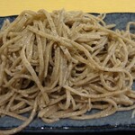 Teuchi Soba Daichi - 野菜天付き蕎麦つけめん