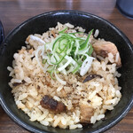 らーめん 白南風 - 出汁で炊いたご飯