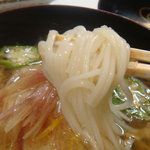 福ぶくろ - チョッと太めの麺でしたね・・・。