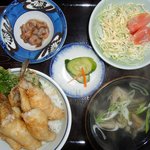 てうり亭 - （ガヤ天丼）　ご存じ　ご島地グルメ